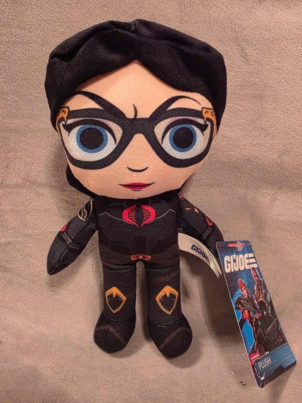 G.I. Joe Barones Plush Figure Stuffed Animal Doll Toy 8" NWT